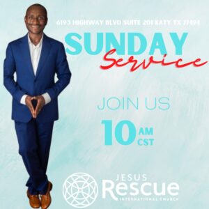 Sunday Service @ 10AM